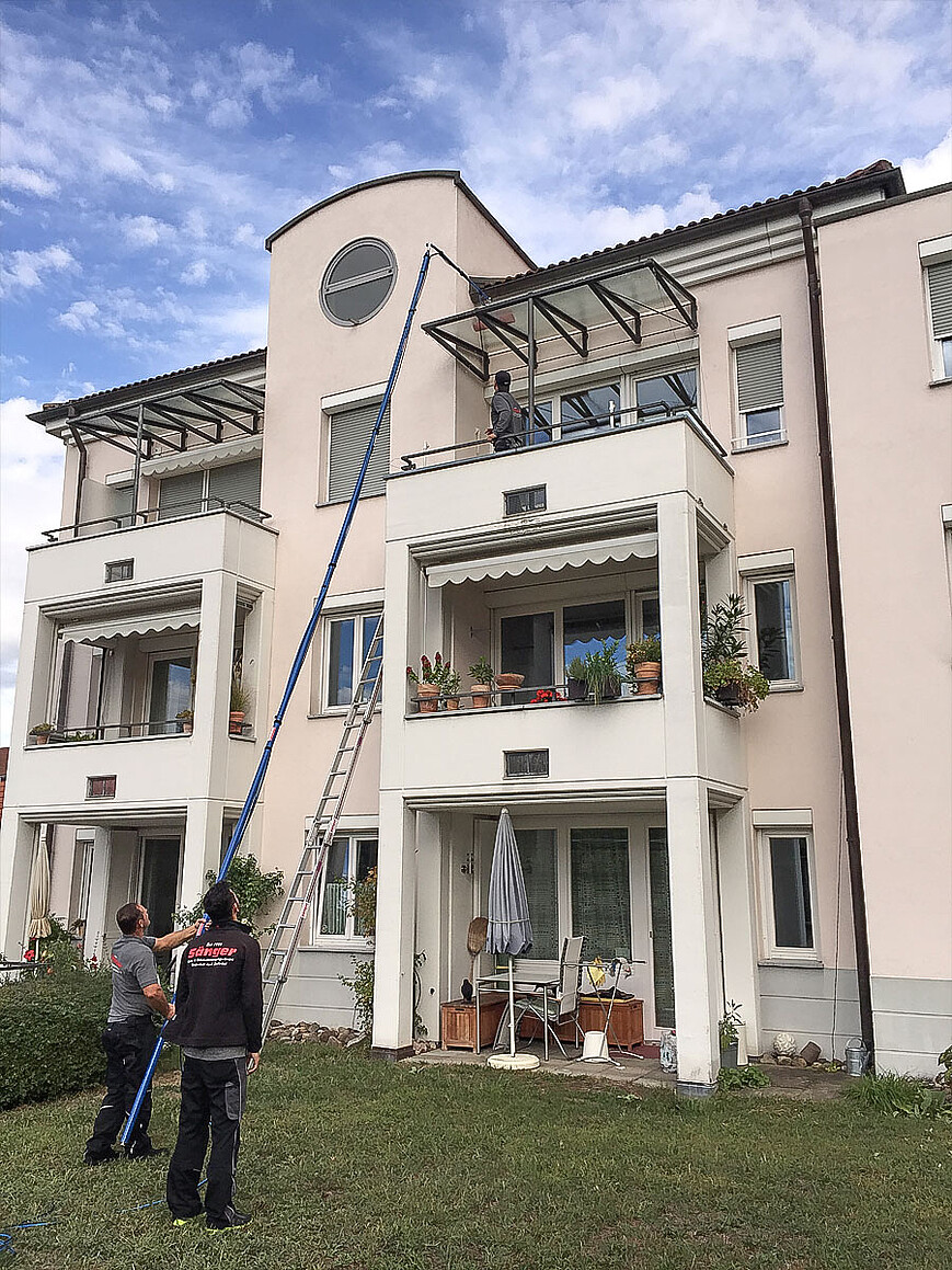 Glasreinigung von Sänger Lörrach